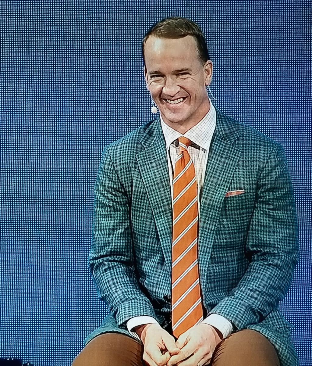Peyton Manning. Men's grooming by Loni Hale
